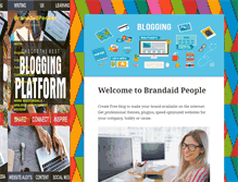 Tablet Screenshot of brandaidpeople.com